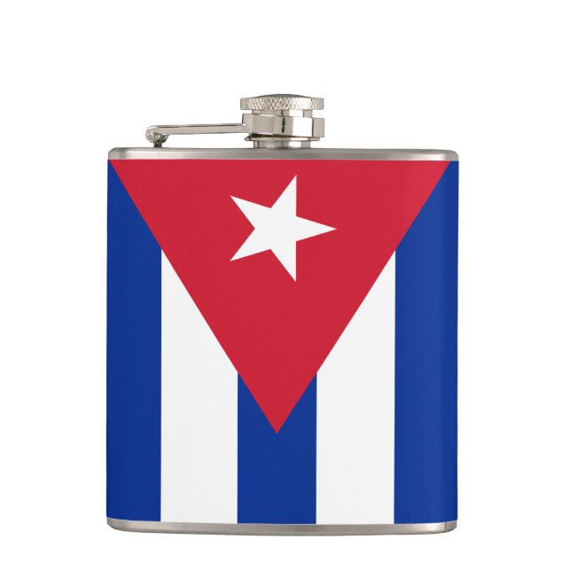 Petaca Bandera de Cuba (Anverso)