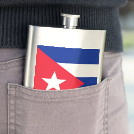 Petaca Bandera de Cuba