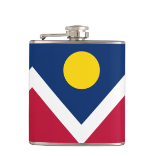 Petaca Bandera de Denver, Colorado