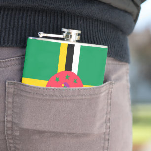 Petaca Bandera de Dominica