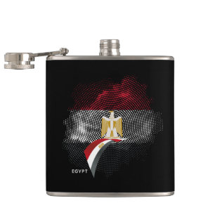 Petaca bandera de Egipto