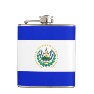 Petaca Bandera de El Salvador