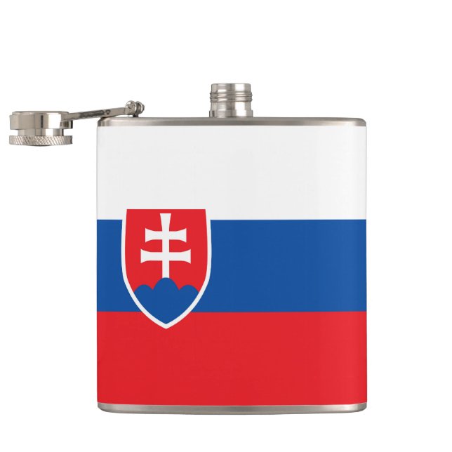 Petaca Bandera de Eslovaquia (Abierto)