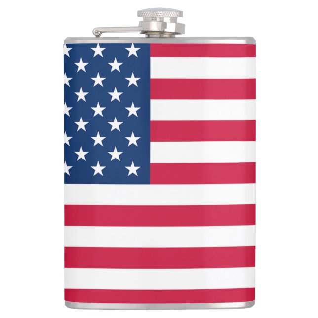 Petaca Bandera de Estados Unidos (Anverso)