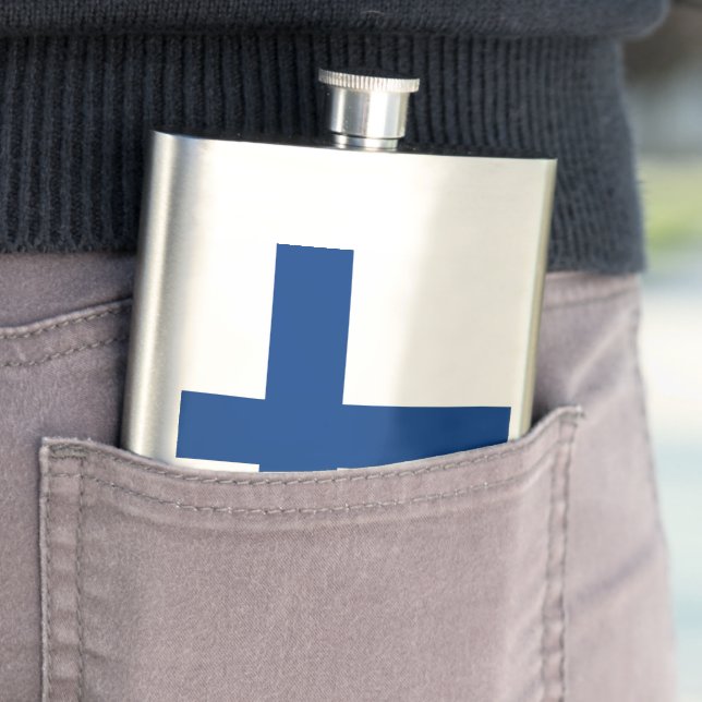 Petaca Bandera de Finlandia (In Situ)