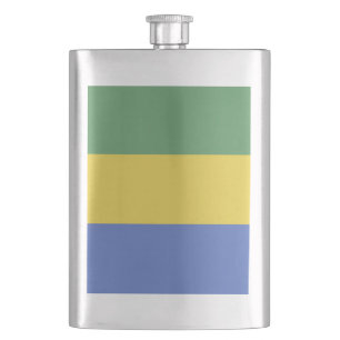 Petaca Bandera de Gabón