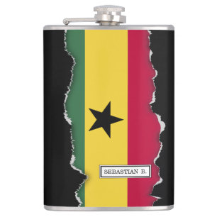 Petaca Bandera de Ghana