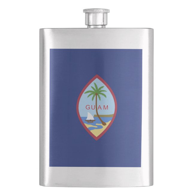 Petaca Bandera de Guam (Anverso)