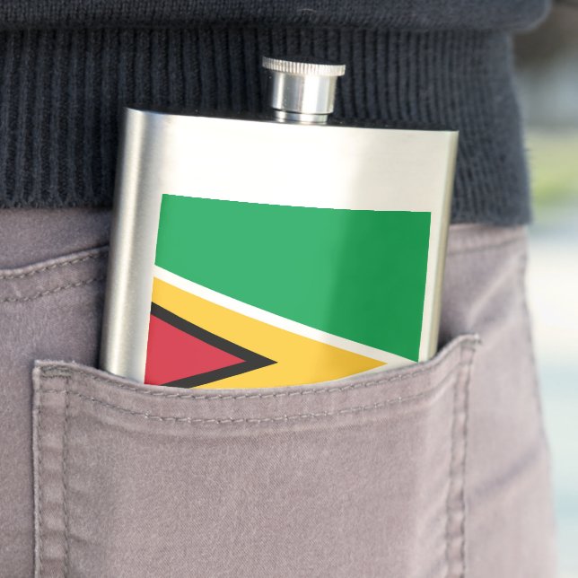 Petaca Bandera de Guyana (In Situ)
