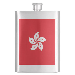 Petaca Bandera de Hong Kong
