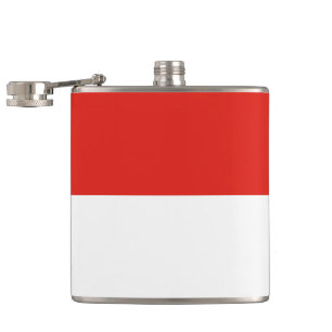 Petaca Bandera de Indonesia