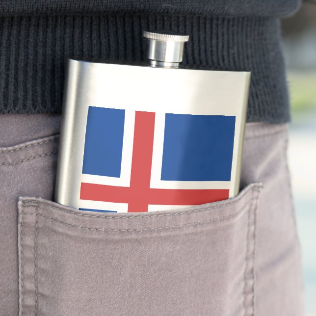 Petaca Bandera de Islandia (In Situ)