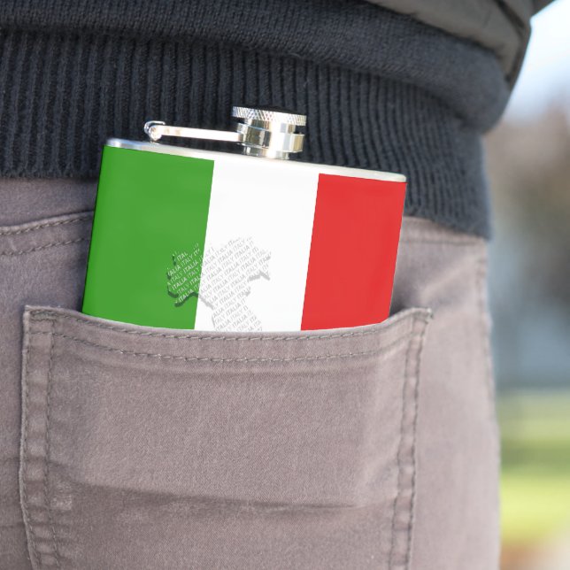 Petaca Bandera de Italia (In Situ)