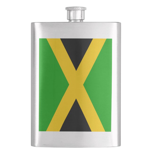 Petaca Bandera de Jamaica (Anverso)