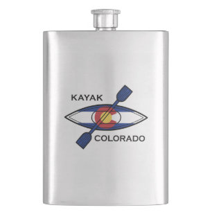 Petaca Bandera de Kayak Colorado