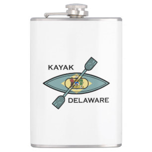 Petaca Bandera de Kayak Delaware