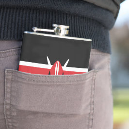 Petaca Bandera de Kenia