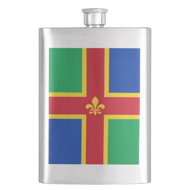 Petaca Bandera de la Flaca de pagarés (Anverso)
