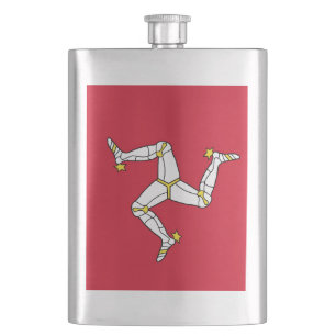 Petaca Bandera de la Isla de Man