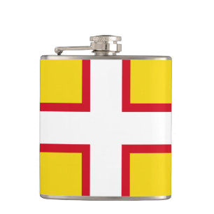 Petaca Bandera de la máscara de cadera de Dorset