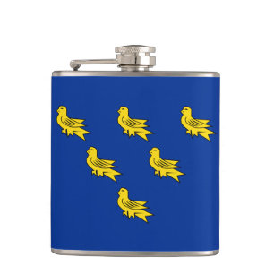 Petaca Bandera de la máscara de Sussex