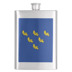 Petaca Bandera de la máscara de Sussex