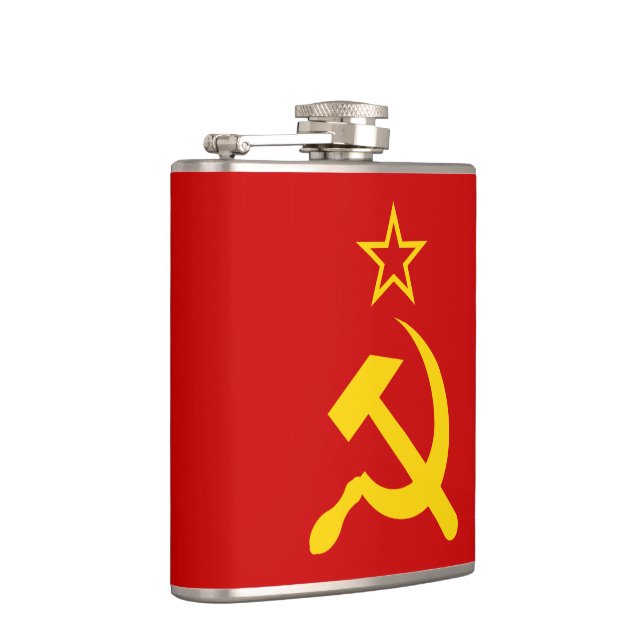 Petaca Bandera de la URSS - Bandera de la Unión Soviética (Derecha)