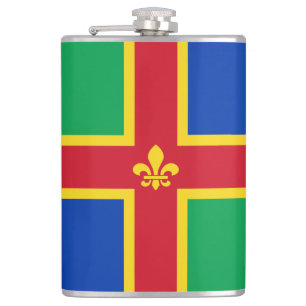 Petaca Bandera de Lincolnshire