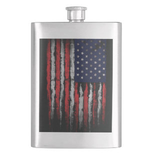 Petaca Bandera de los Estados Unidos