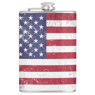 Petaca Bandera de los Estados Unidos Patriótica Norteamer