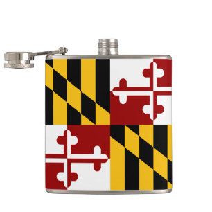 Petaca Bandera de Maryland