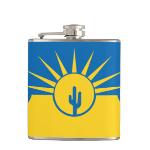Petaca Bandera de Mesa, máscara de Arizona