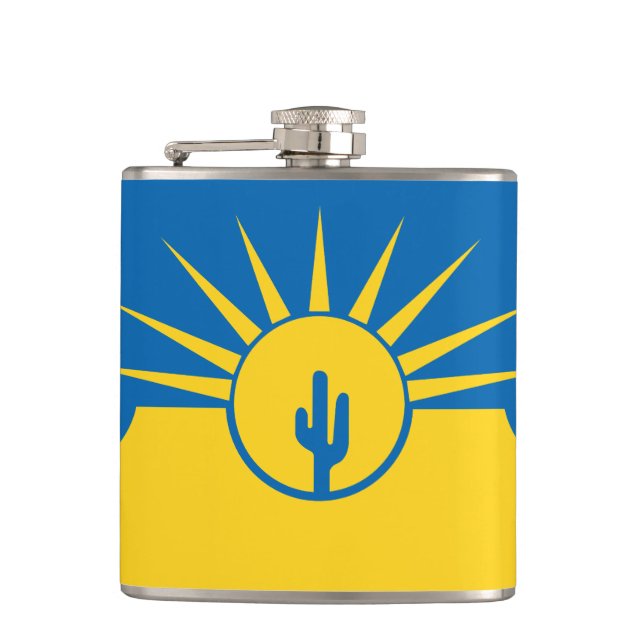 Petaca Bandera de Mesa, máscara de Arizona (Anverso)
