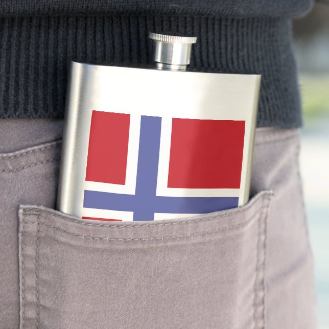 Petaca Bandera de Noruega (In Situ)