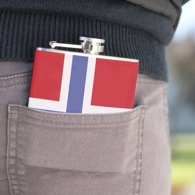 Petaca Bandera de Noruega (In Situ)