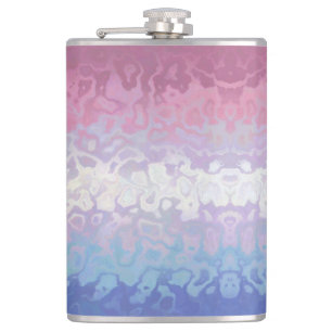 Petaca Bandera de orgullo Bigender Groovy Ripply Excéntri