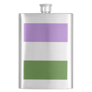 Petaca Bandera de orgullo genderqueer