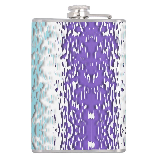 Petaca Bandera de orgullo multissexual funky trippy ondul (Reverso)
