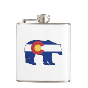 Petaca Bandera de oso de Colorado