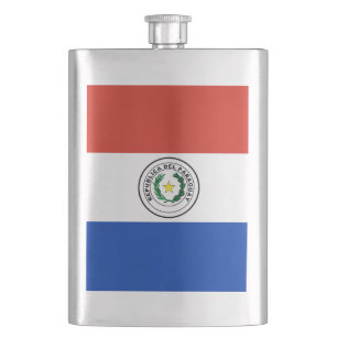 Petaca Bandera de Paraguay