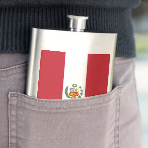 Petaca Bandera de Perú