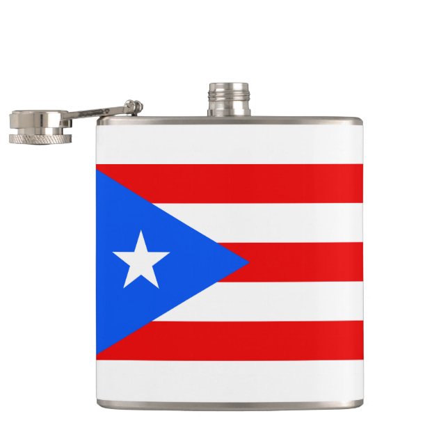 Petaca Bandera de Puerto Rico (Abierto)
