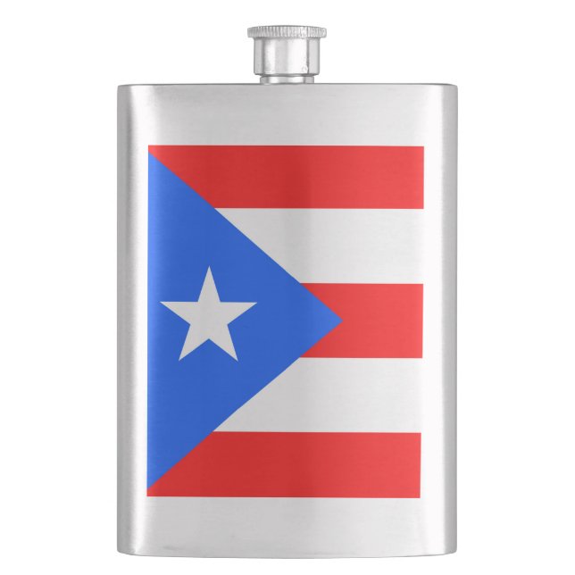 Petaca Bandera de Puerto Rico (Anverso)