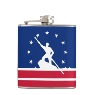 Petaca Bandera de Richmond, Virginia Flask