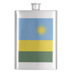 Petaca Bandera de Ruanda