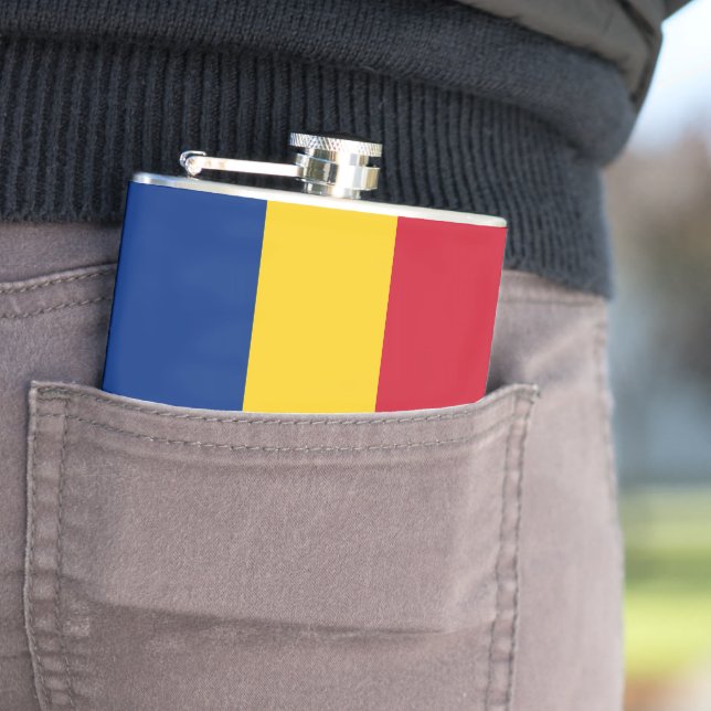Petaca Bandera de Rumania (In Situ)
