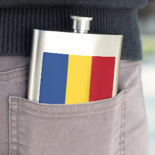 Petaca Bandera de Rumania