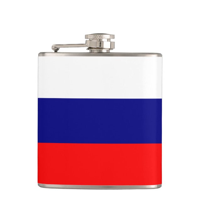 Petaca Bandera de Rusia (Anverso)