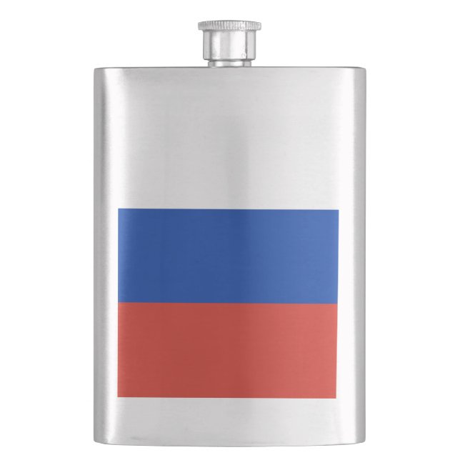 Petaca Bandera de Rusia (Anverso)
