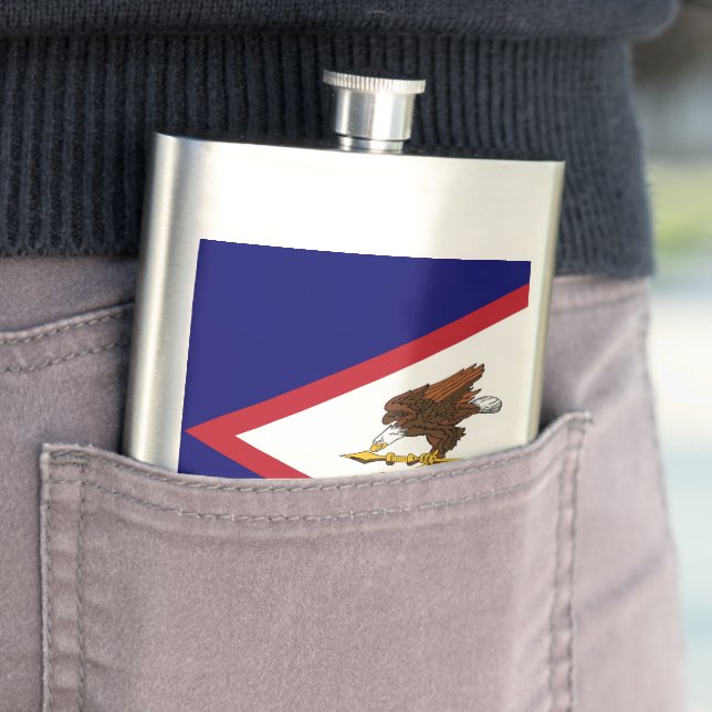 Petaca Bandera de Samoa Americana (In Situ)